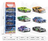 OBL10356750 - 1:64合金车6只装手提盒