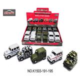OBL10356852 - 1:43俄罗斯吉普回力合金车（5款混装）