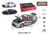 OBL10356905 - 1:24雷克萨斯es300声光音乐六开门回力合金车模