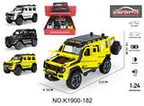 OBL10356912 - 1：24大G 6开门合金越野车