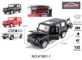 OBL10356952 - 1:32奔驰大G带灯光音乐四开门回力合金车