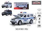 OBL10356981 - 1:32奔驰大G俄文警车声光音乐回力合金车