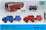 OBL10357533 - 1:43迷你大G仿真4通灯光遥控拖车