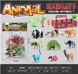 OBL10357653 - 动物+单开围栏门组合