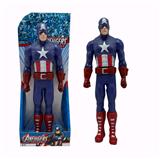 OBL10358842 - 动漫英雄联盟11.5寸全搪胶美国队长带主题灯光音乐   【手脚360度旋转。身体360度旋转】