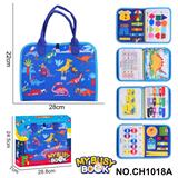 OBL10359218 - 蒙氏儿童早教益智-毛毡5页恐龙忙碌版