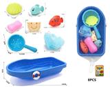 OBL10359343 - 洗澡捕鱼玩具（8件套庄）