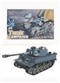 OBL10361083 - 1:1812通德国虎式水弹坦克车海军蓝合金履带