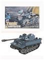 OBL10361085 - 1:1812通德国虎式水弹坦克车海军蓝软皮履带