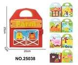 OBL10361463 - 蒙氏儿童早教益智手提农场书5页