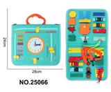 OBL10361491 - 蒙氏儿童早教益智单页蓝绿时间手提