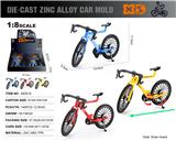 OBL10362654 - 英文1:8压铸锌合金弯把公路自行车12只/展示盒