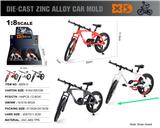 OBL10362655 - 英文1:8压铸锌合金弯把公路自行车12只/展示盒