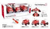 OBL10363214 - 变形消防云梯车+钻石车+升降车3只头