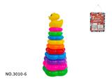 OBL10363339 - 10层花型彩虹套圈（嘟嘟鸭)
