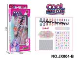OBL10363544 - DIY美甲套装（指甲贴片+夜光字母手链+夜光美甲贴+指甲锉）