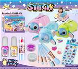 OBL10363822 - DIY新史迪仔毛绒包配美甲唇膏套装