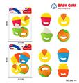 OBL10364711 - 4件套婴儿摇铃牙胶玩具