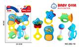 OBL10364716 - 6件套婴儿摇铃牙胶玩具