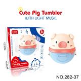 OBL10364754 - 卡通婴儿萌萌猪不倒翁玩具
