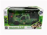 OBL10365465 - 1:16福特F-150猛禽五通开门军事载炮遥控车无包电（带前灯+七彩灯光）