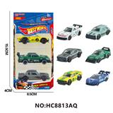 OBL10365772 - 1:64合金车（赛车,跑车，肌肉车）3只装