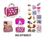 OBL10366375 - 跨境小马宝莉益智DIY手工化妆品包包 （制作材料：树脂材质)