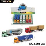 OBL10366418 - 1：64斯堪尼亚合金货柜车   6只/展示盒