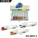 OBL10366421 - 1：64斯堪尼亚双层平板合金拖车