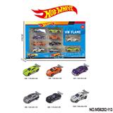 OBL10366665 - 6款1:64风火轮合金车10只装
