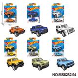 OBL10366679 - 6款1:64风火轮合金车片装