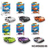 OBL10366680 - 6款1:64风火轮合金车片装