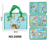 OBL10367617 - 蒙氏儿童早教益智忙碌板海盗手提