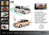 OBL10367810 - 英文1:32压铸锌合金灯光音效丰田皇冠车模