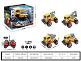 OBL10369640 - 1：24四通灯光工程越野车