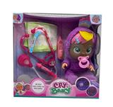 OBL10370939 - 护士第6代14寸搪胶哭泣娃娃四声音乐带流眼泪功能，带吸水奶瓶，带奶嘴，带听诊器，针筒，温度计6款女孩版哭泣娃娃混装