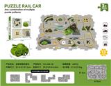 OBL10372443 - 益智拼图军事轨道车