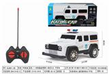 OBL10372784 - 1:18四通遥控警车 路虎卫士 不带电