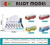 OBL10372829 - 12PCS/平展示盒
合金回力巴士