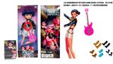 OBL10374986 - K-POP 猎魔女团动画版11.5寸12关节实身带七彩灯光主题曲鲁米佐伊米cospiay朋克芭比带吉他，金貂卡片一张