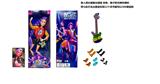 OBL10374993 - K-POP 猎魔女团真人版11.5寸12关节实身带七彩灯光主题曲Rumi鲁米打歌芭比带金貂卡片一张带摇滚吉他