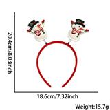 OBL10375388 - 围巾雪人款发箍