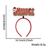OBL10375389 - 雪人老人腿字母款发箍