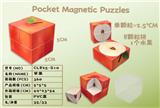 OBL10376762 - 苹果方块   单颗粒2.5CM磁力块拼图过家家（UV打印）8PCS