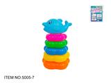 OBL10379392 - 5层花型彩虹套圈（海豚)