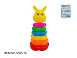 OBL10379426 - 6层花型彩虹套圈（兔子)