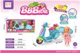 OBL10380433 - 芭比配惯性摩托露营车