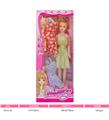 OBL10381031 - 11寸空身芭比娃娃加4挂衣
