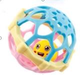 OBL10381329 - 婴儿牙胶摇铃暖色软胶球