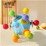OBL10381346 - 婴儿牙胶玩具手抓球/蓝色